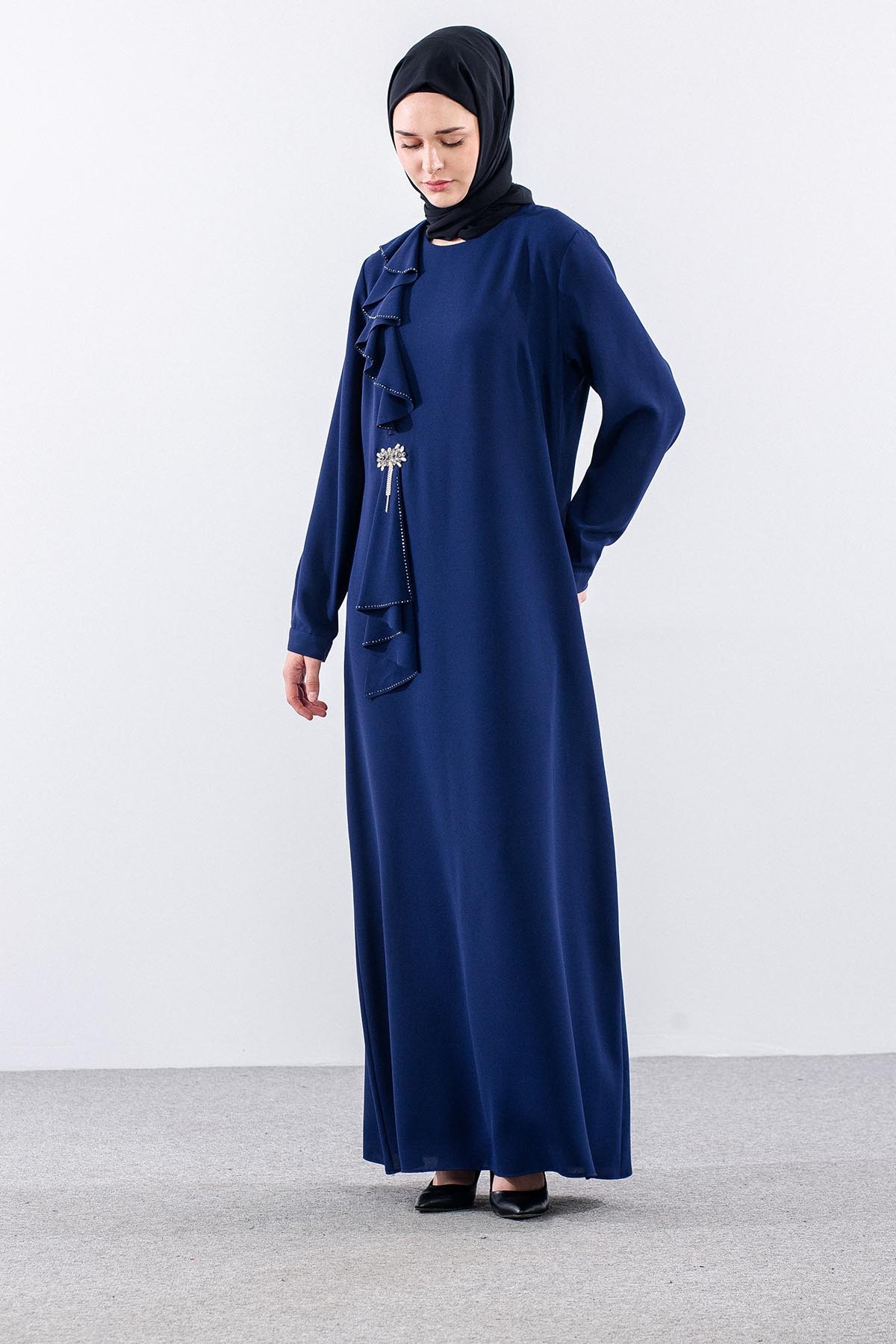 2559 Elbi̇se 42-50 Volan Detay - Sax - 3