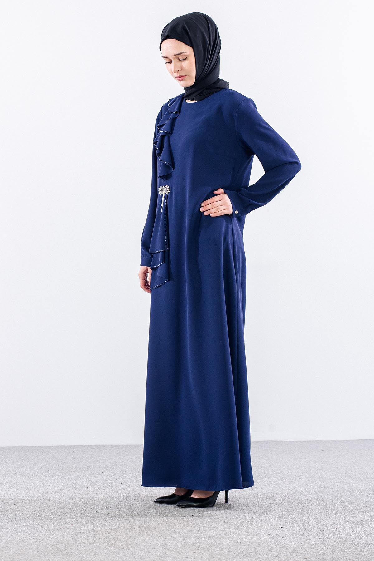 2559 Elbi̇se 42-50 Volan Detay - Sax - 4