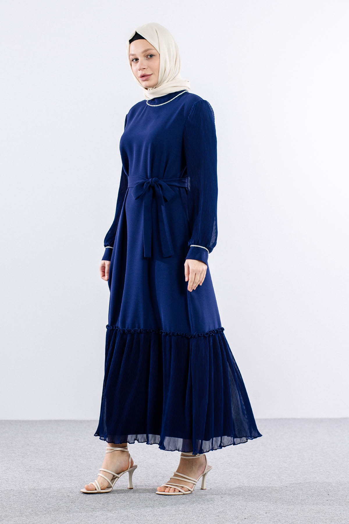 2565 Elbise 42-50 - Sax - 2