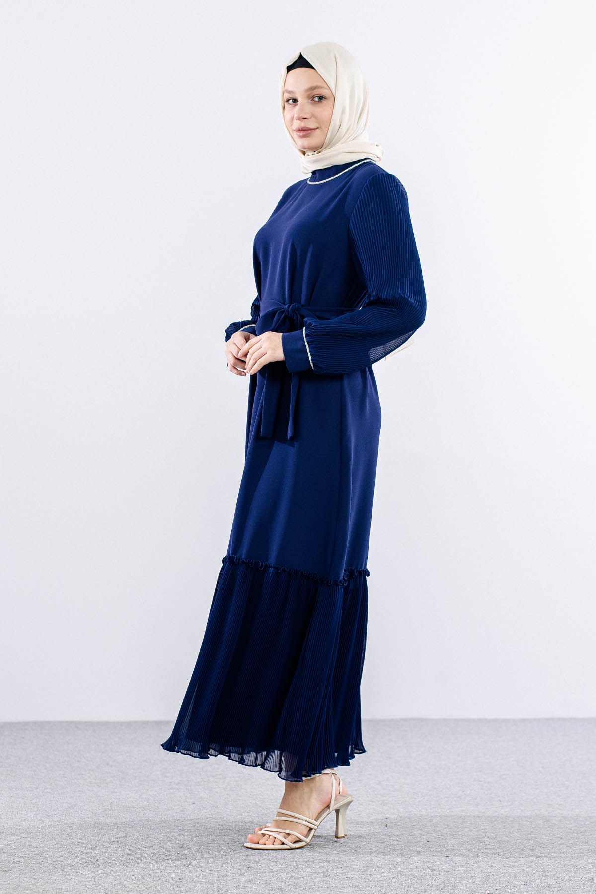 2565 Elbise 42-50 - Sax - 3