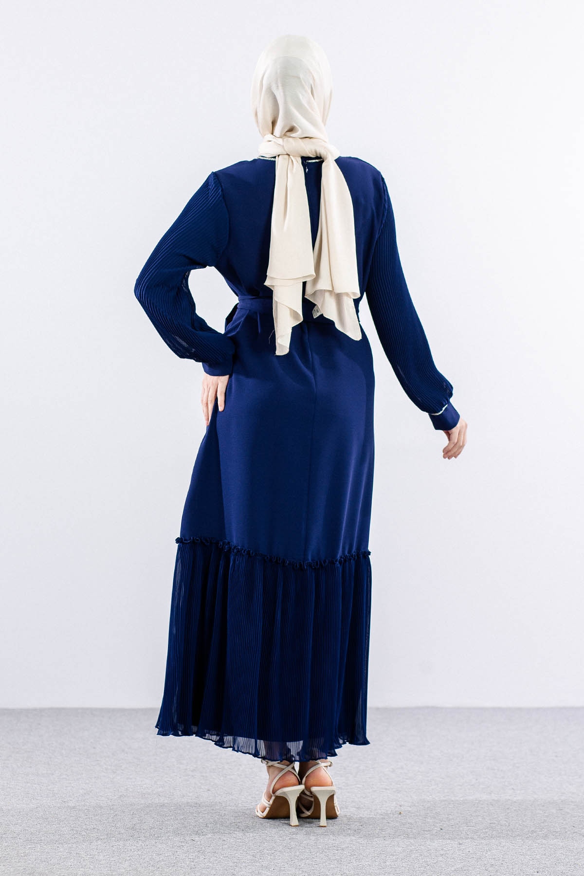 2565 Elbise 42-50 - Sax - 5