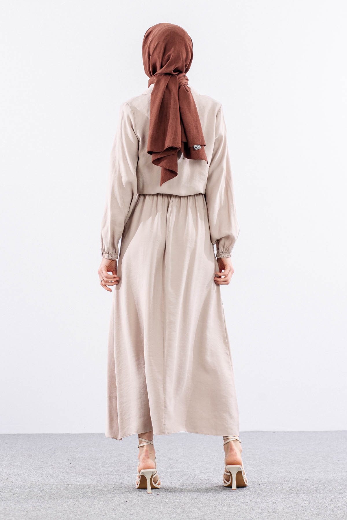 2574 Elbise Takim 38-46 - Tas - 5