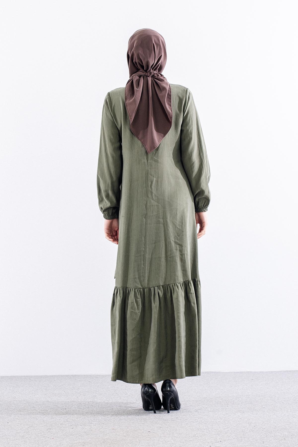 2576 Elbi̇se 38-46 Kuşgözü - Haki - 4