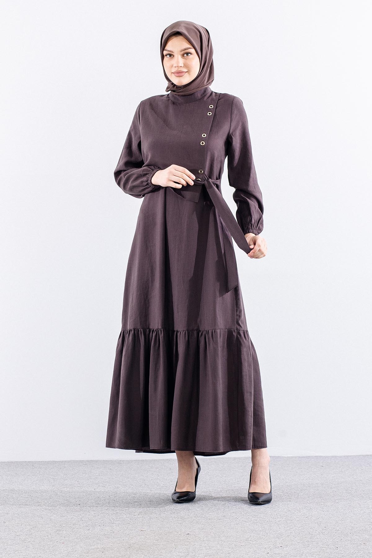 2576 Elbi̇se 38-46 Kuşgözü - Kahve - 2