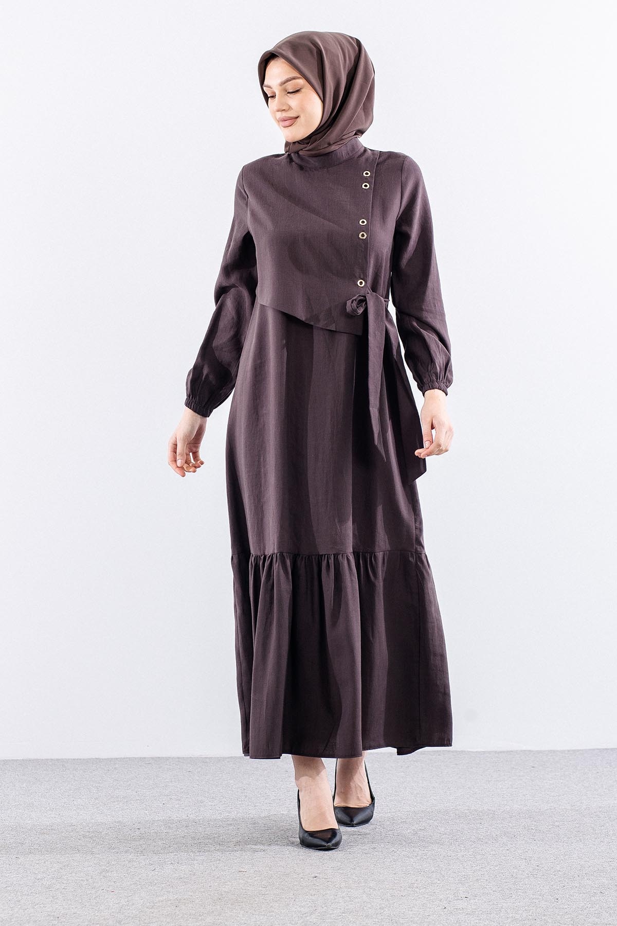 2576 Elbi̇se 38-46 Kuşgözü - Kahve - 3