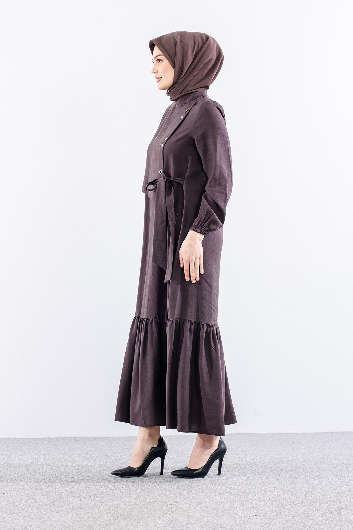 2576 Elbi̇se 38-46 Kuşgözü - Kahve - 4