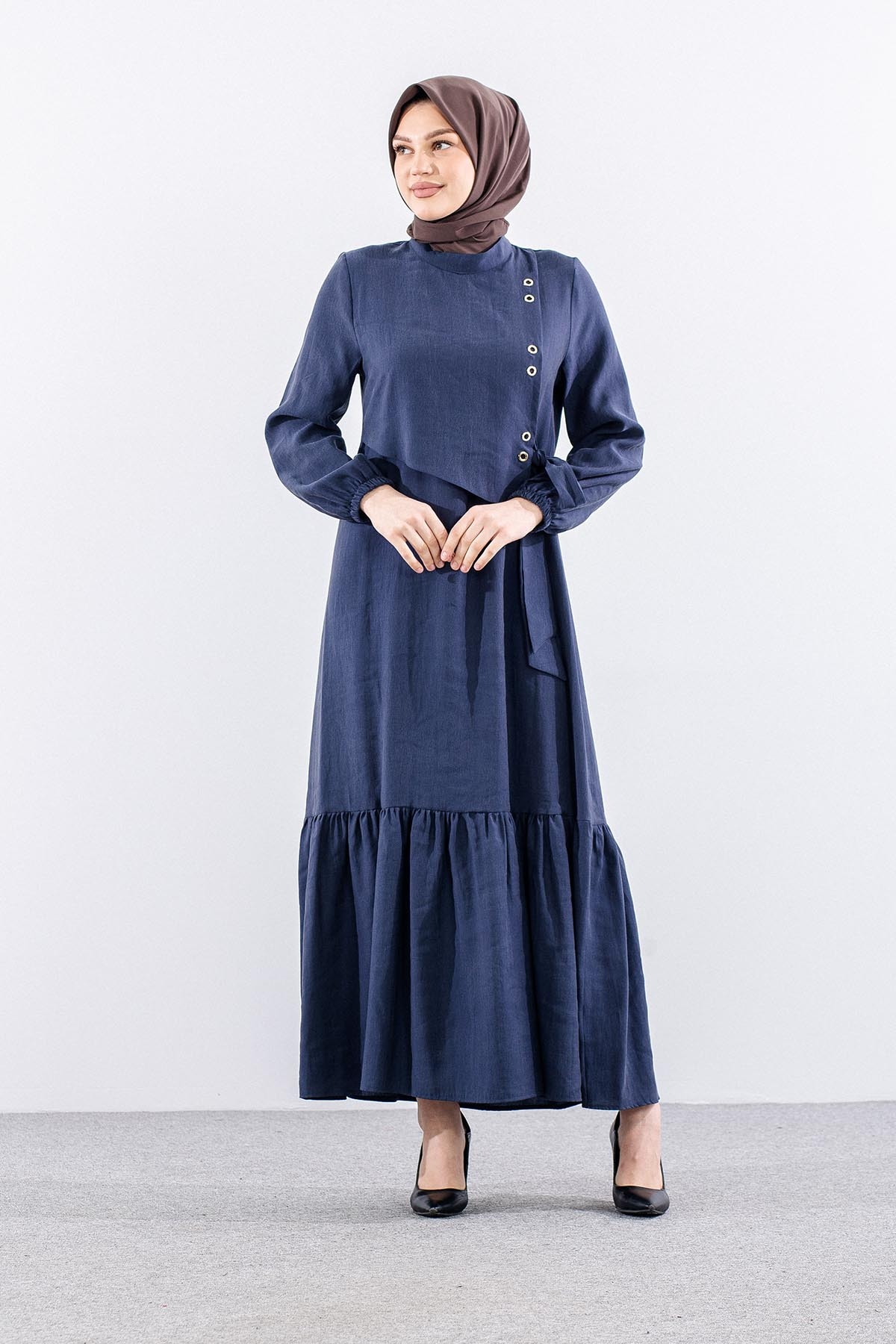 2576 Elbi̇se 38-46 Kuşgözü - Lacivert - 2