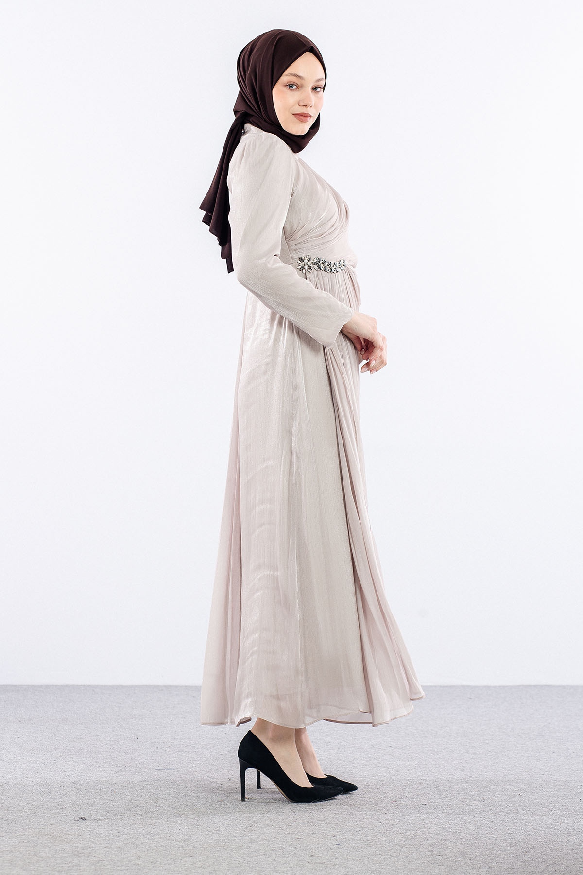 2584 Elbi̇se 40-48 Abi̇ye - Bej - 4