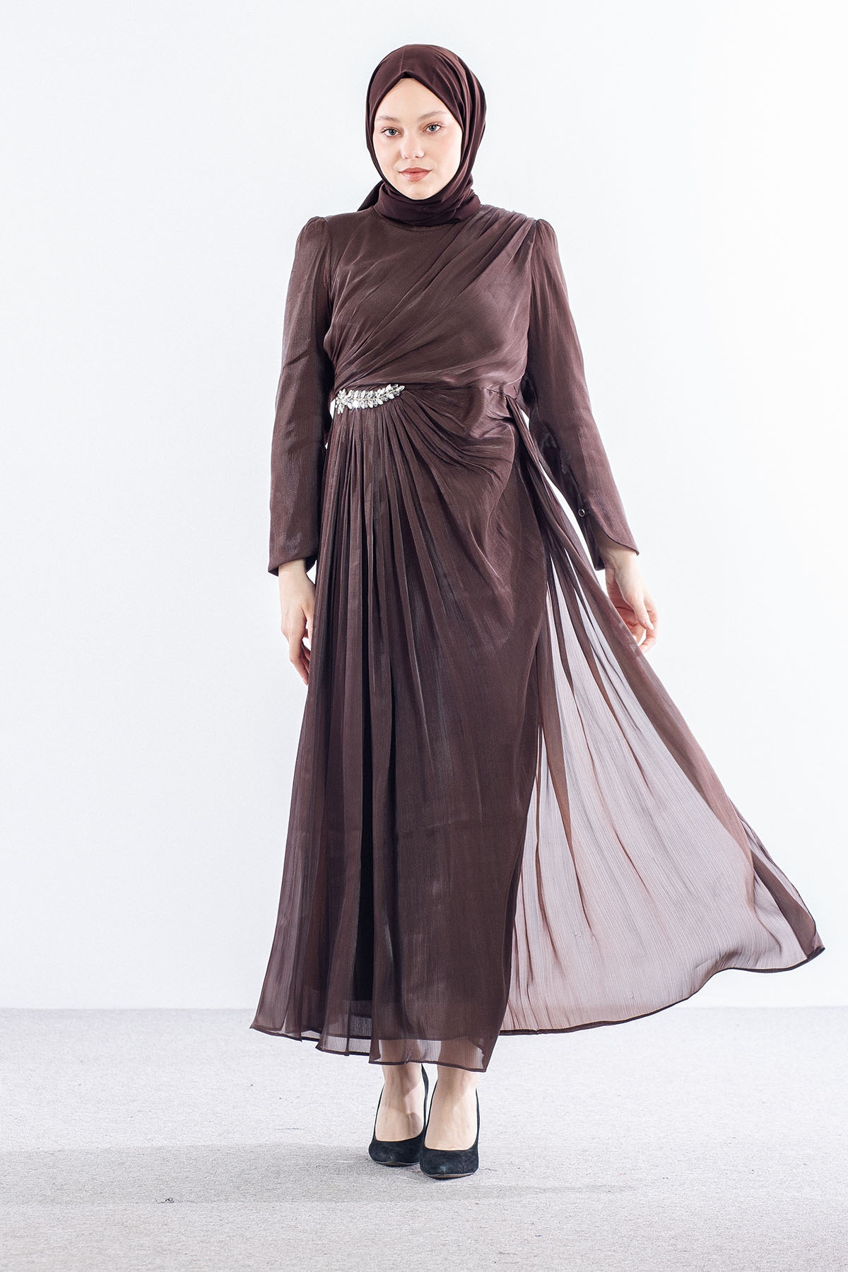 2584 Elbi̇se 40-48 Abi̇ye - Kahve - 1