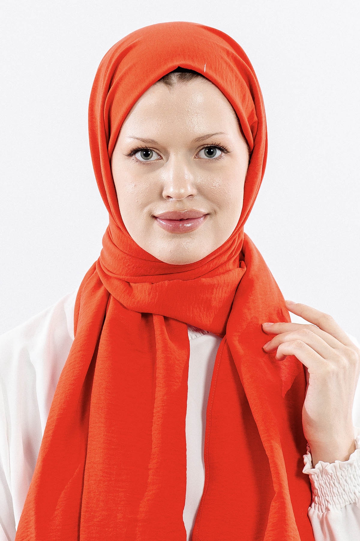 25884 Pamuk Ae şal - Kirmizi - 1