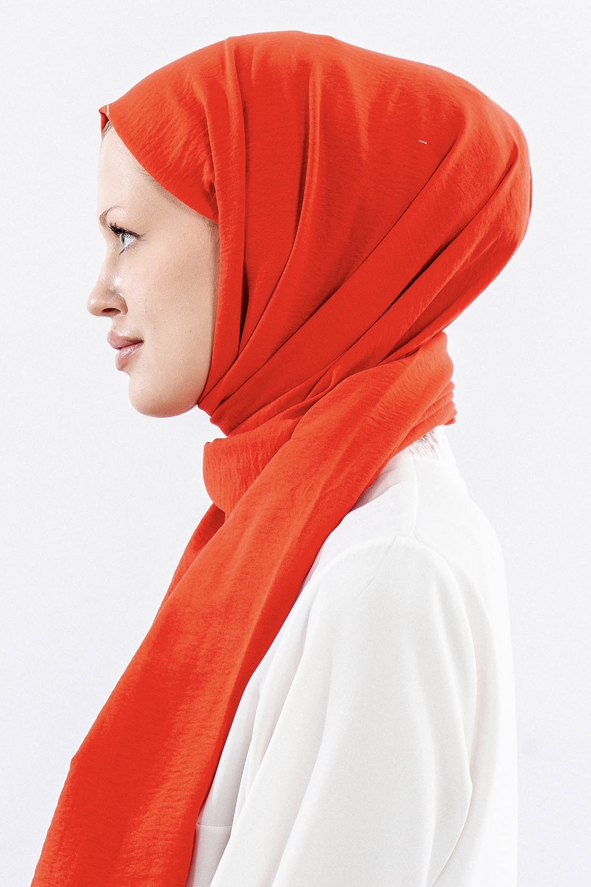 25884 Pamuk Ae şal - Kirmizi - 3