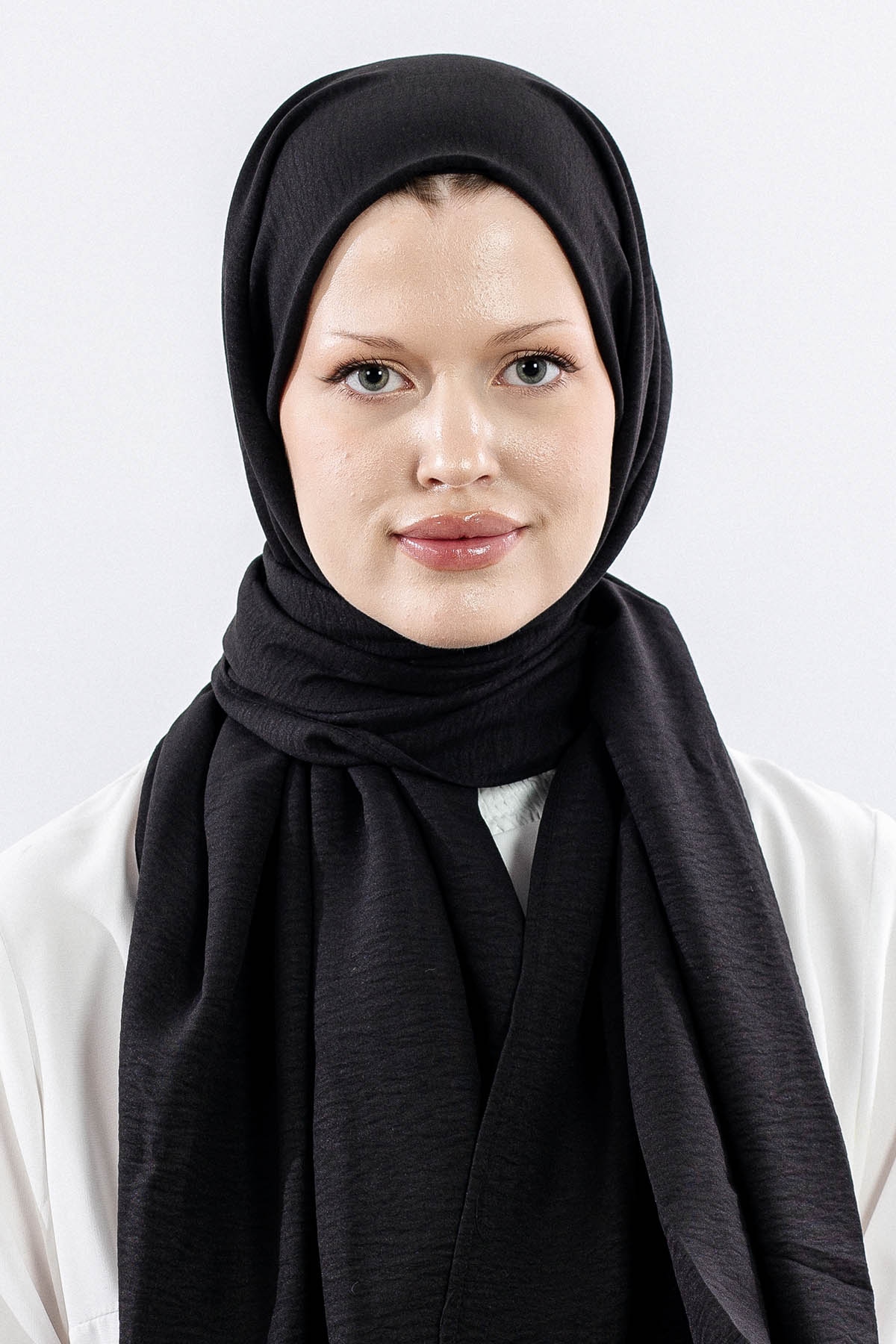 25884 Pamuk Ae şal - Siyah - 1