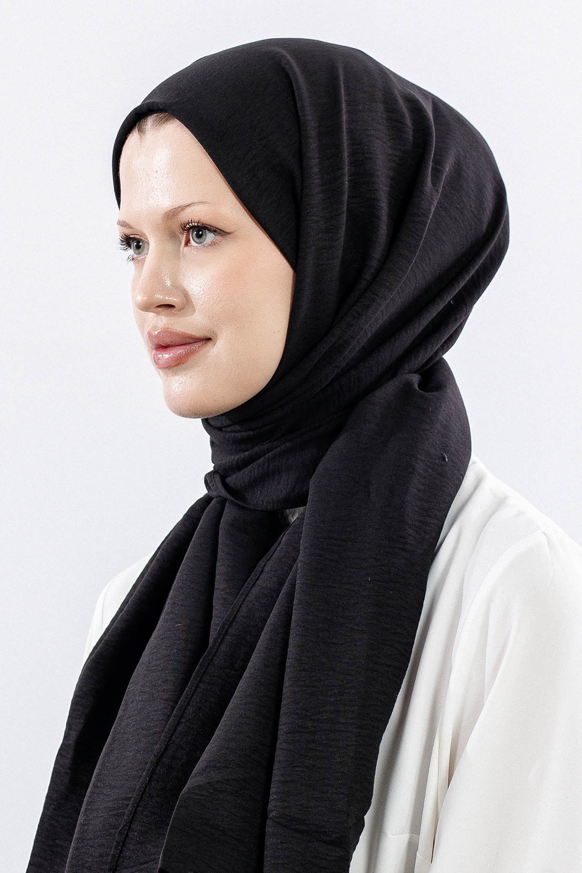 25884 Pamuk Ae şal - Siyah - 2