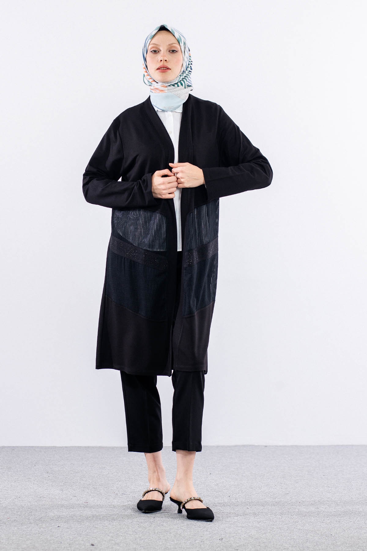 2599 Orta Boy Hirka M-xxl - Siyah - 1