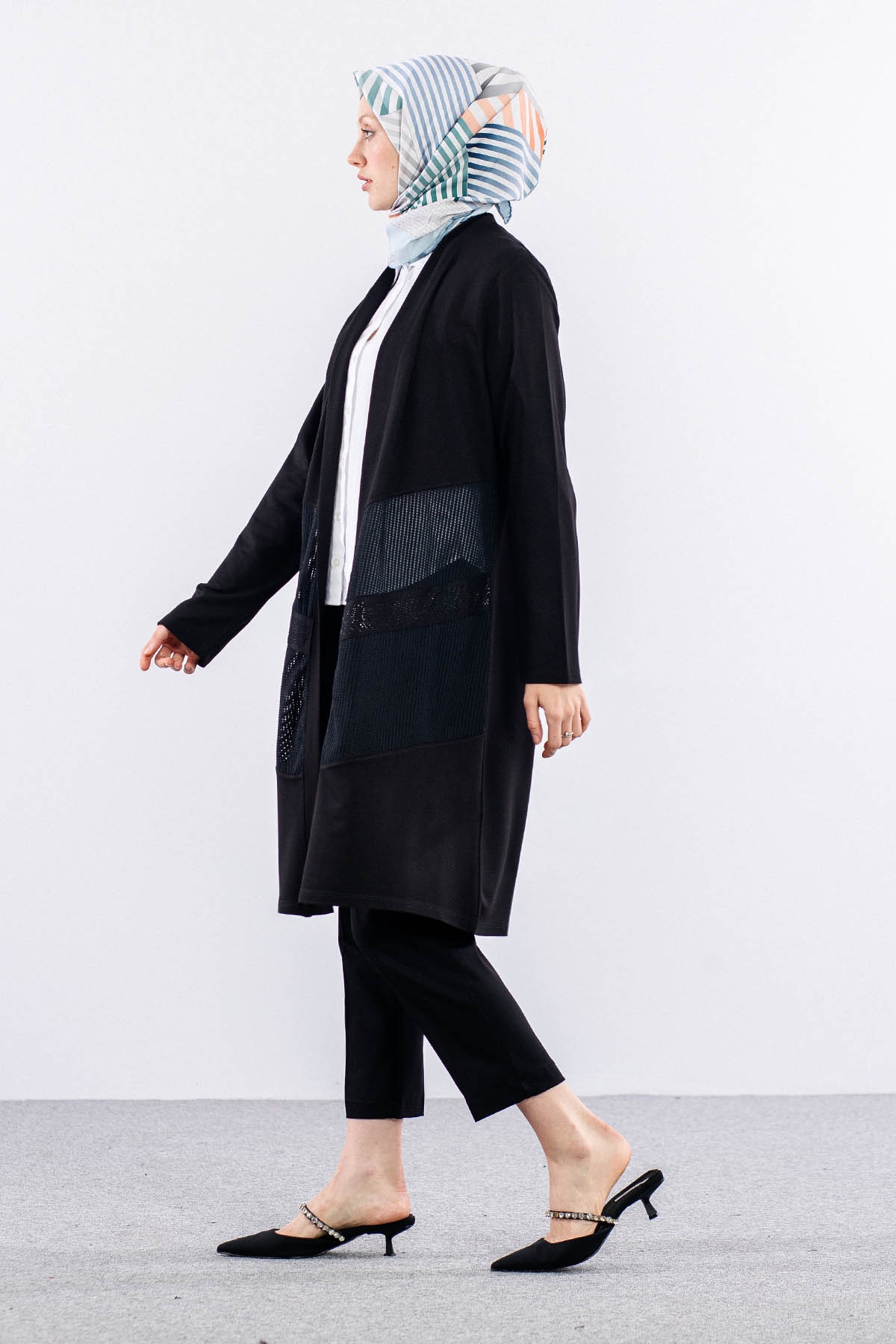 2599 Orta Boy Hirka M-xxl - Siyah - 4