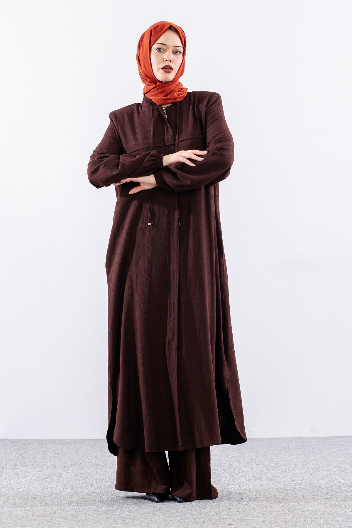 2606 Takim 42-52 Umre Koleksiyonu - Kahve - 1