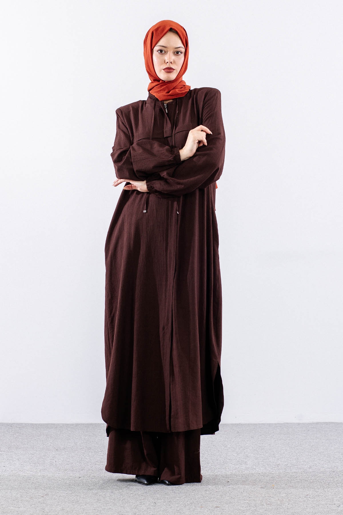 2606 Takim 42-52 Umre Koleksiyonu - Kahve - 2