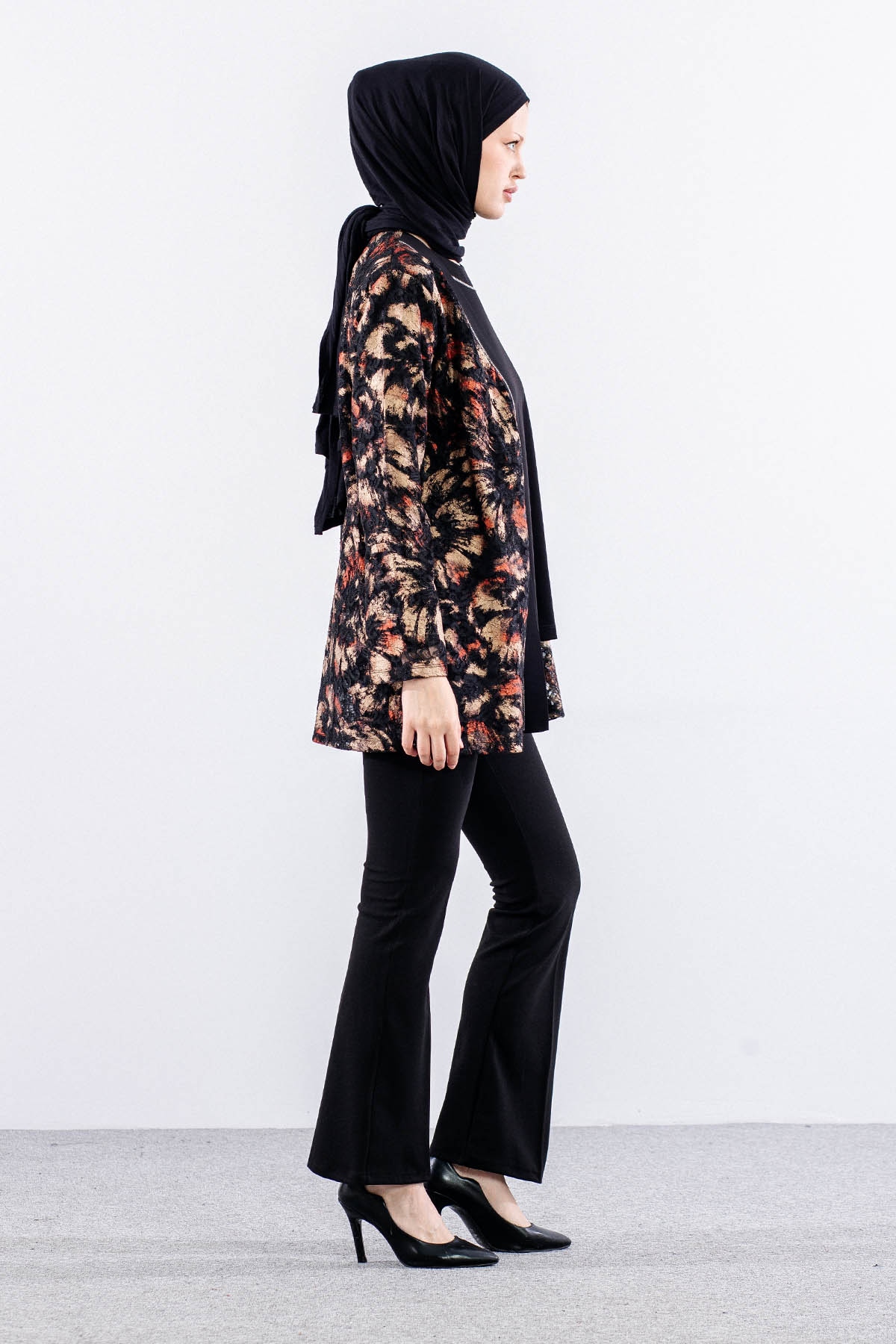 2608 Bayan 2li Bluz L-xl-2xl-3xl - Siyah - 3