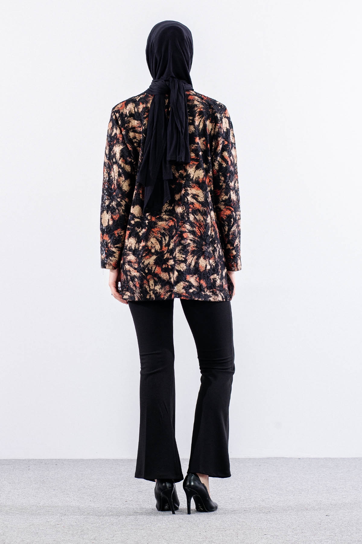 2608 Bayan 2li Bluz L-xl-2xl-3xl - Siyah - 4