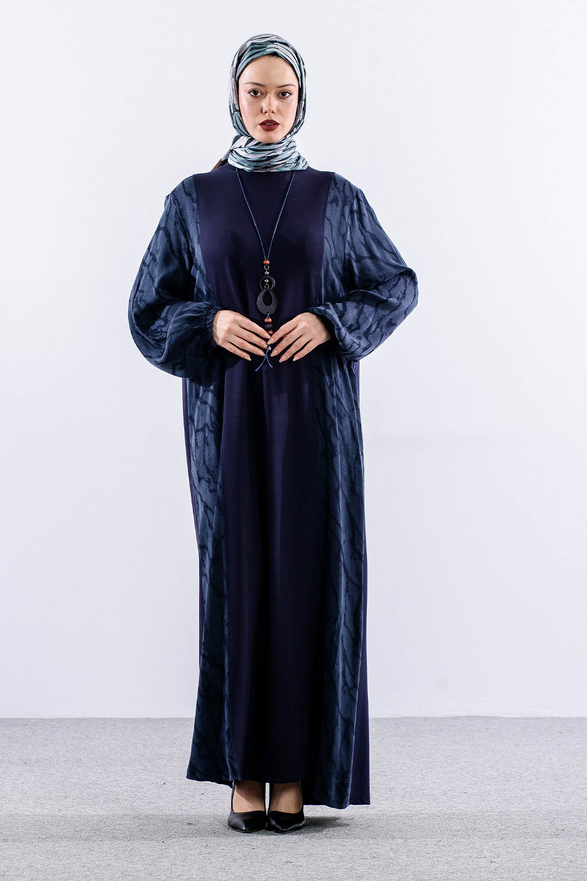 26100 Elbi̇se 44-46-48 - Lacivert - 1