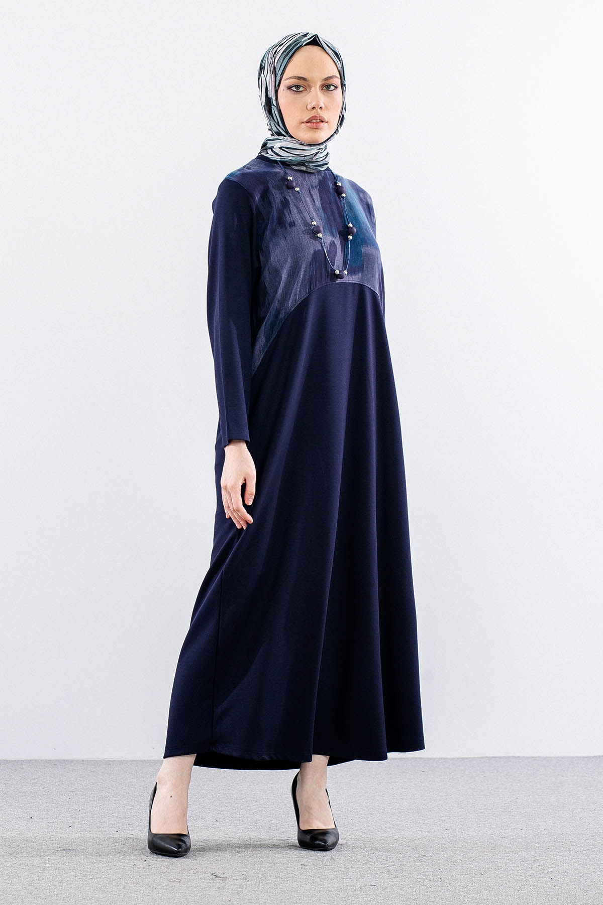 26112 Elbi̇se 44-46-48 - Lacivert - 1