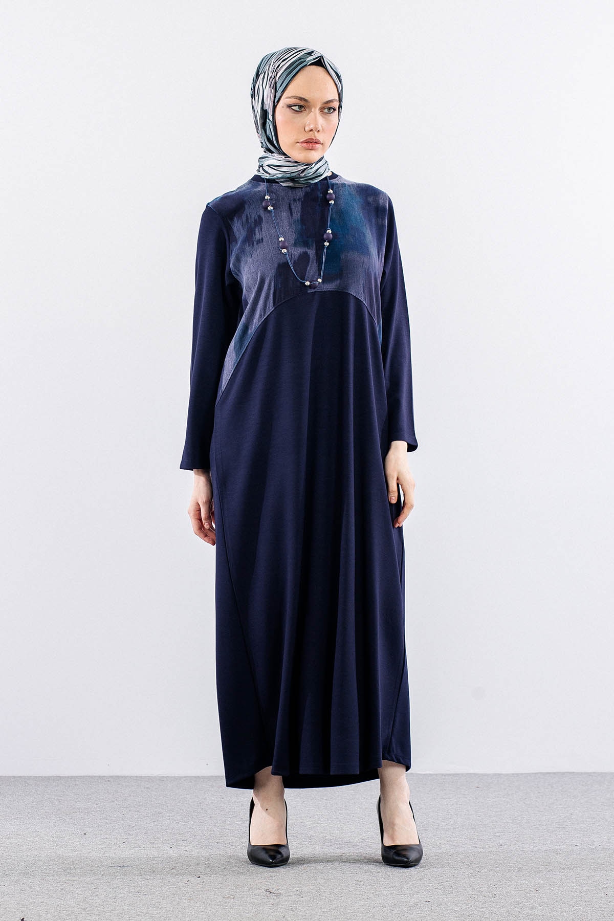 26112 Elbi̇se 44-46-48 - Lacivert - 2