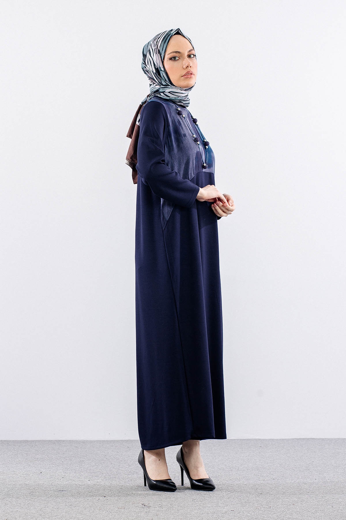 26112 Elbi̇se 44-46-48 - Lacivert - 3