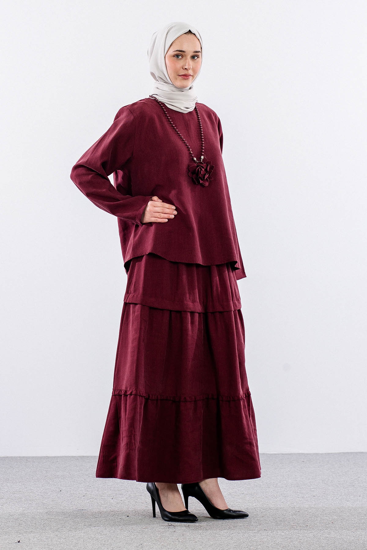 26118 E.takim 44-46 - Bordo - 3