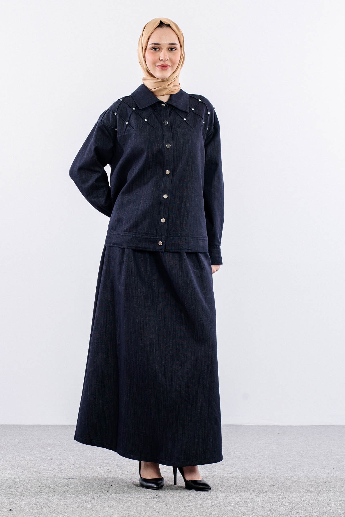 26123 E.takim 44-46 - Lacivert - 3