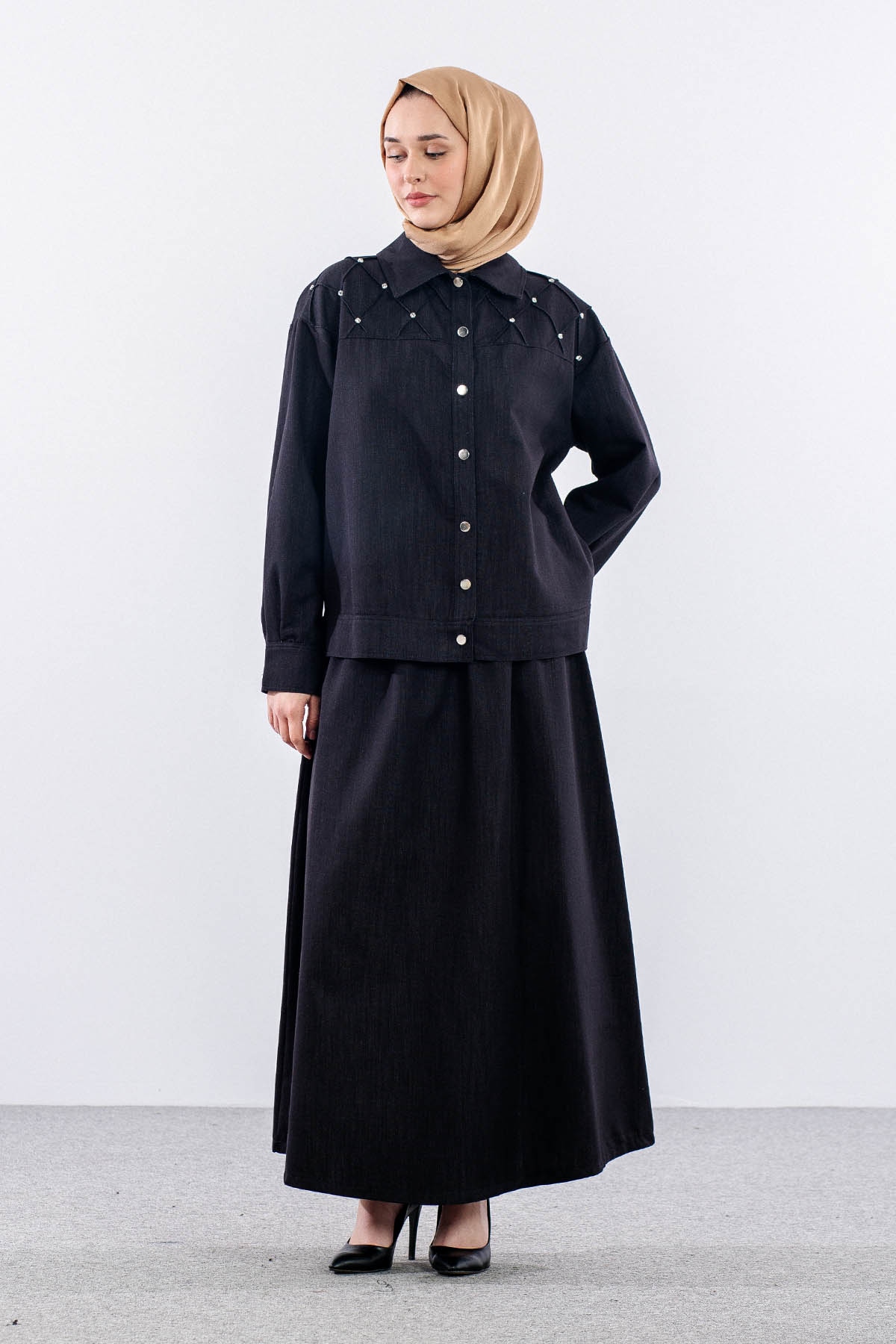 26123 E.takim 44-46 - Siyah - 2