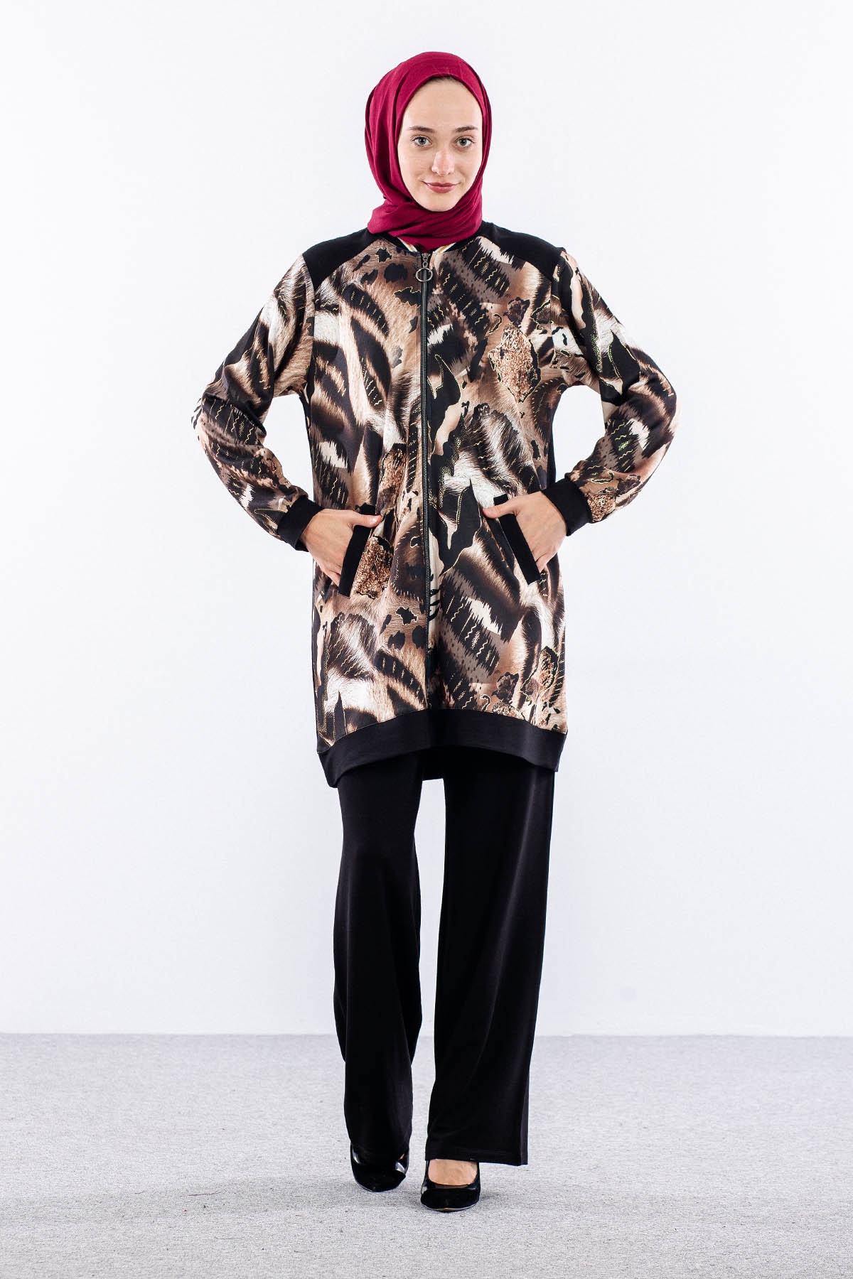 2619 Takim L-3xl - Siyah - 1