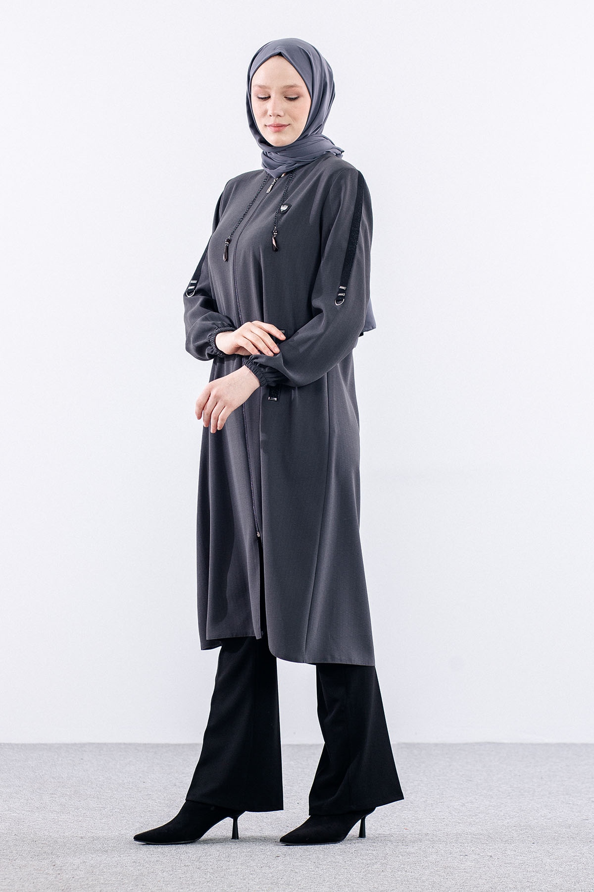 2620 Bayan Kaban 44-54 - Gri - 3