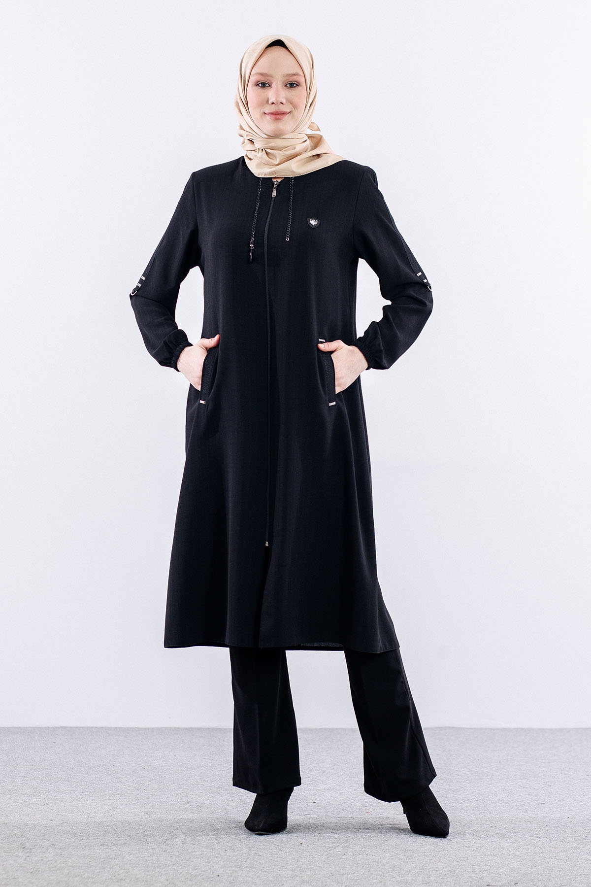 2620 Bayan Kaban 44-54 - Siyah - 1