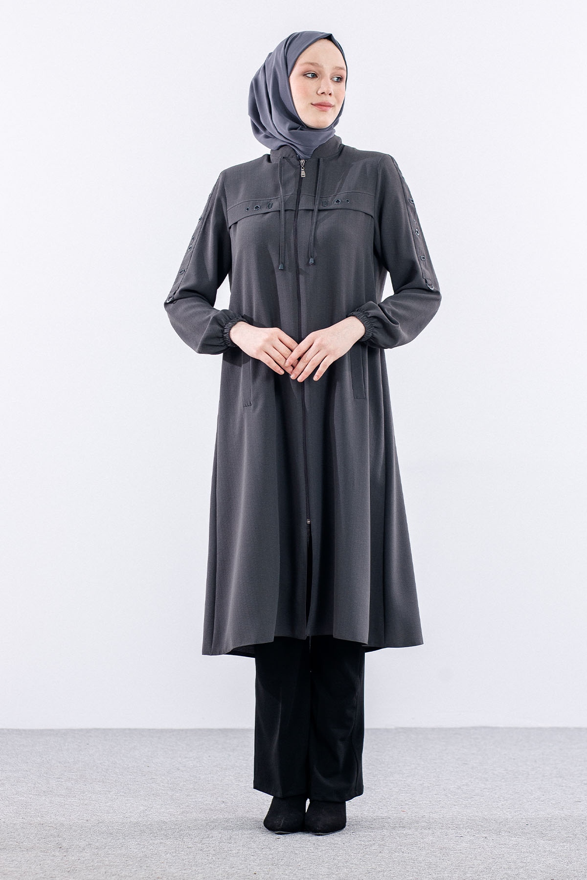 2621 Bayan Kaban 44-54 - Gri - 1