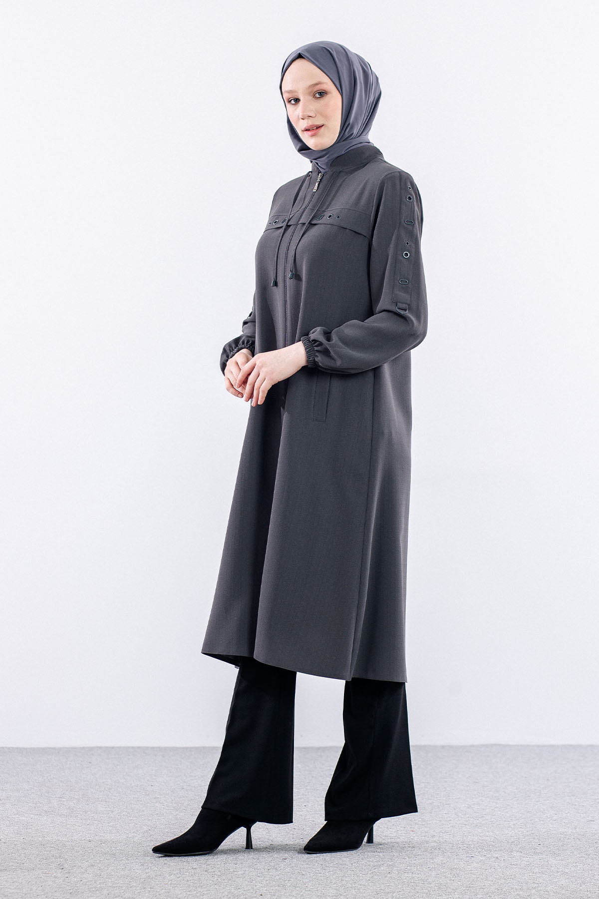 2621 Bayan Kaban 44-54 - Gri - 3