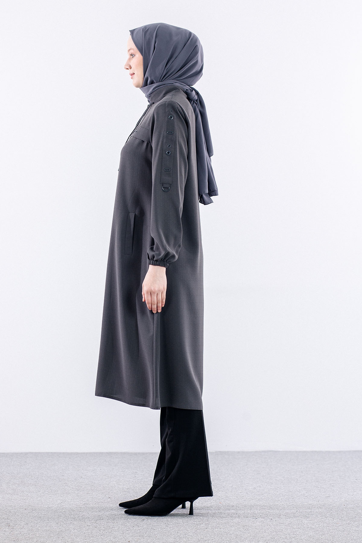 2621 Bayan Kaban 44-54 - Gri - 4