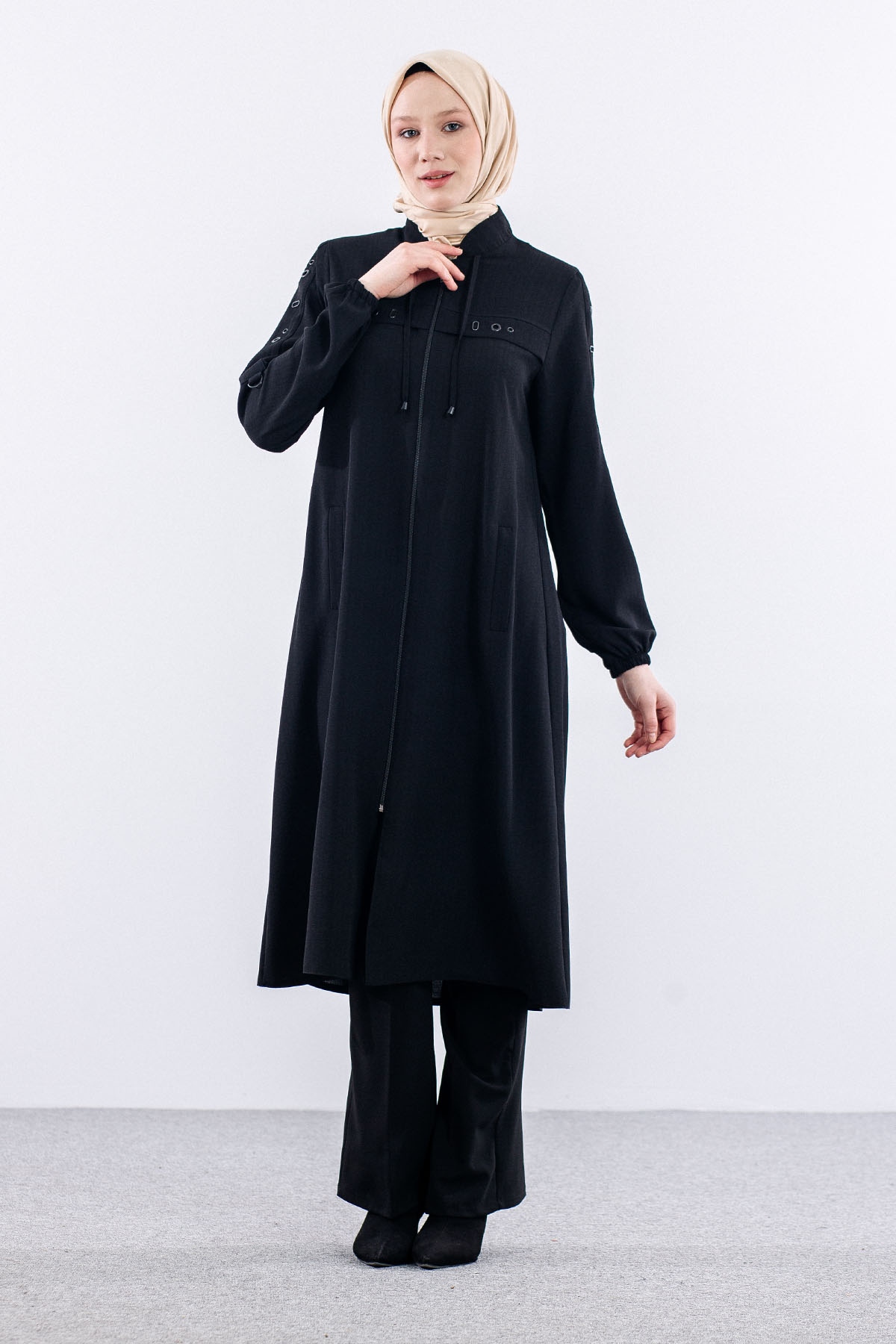 2621 Bayan Kaban 44-54 - Siyah - 2
