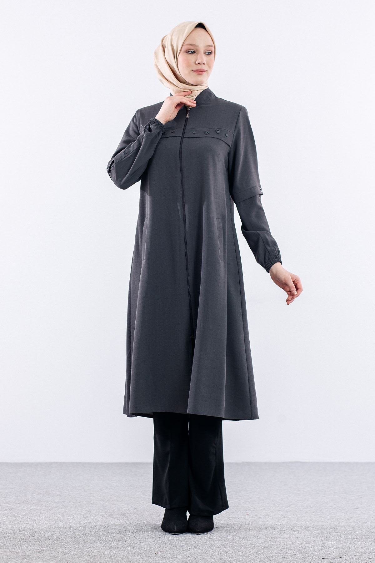 2630 Bayan Kaban 44-54 - Gri - 2