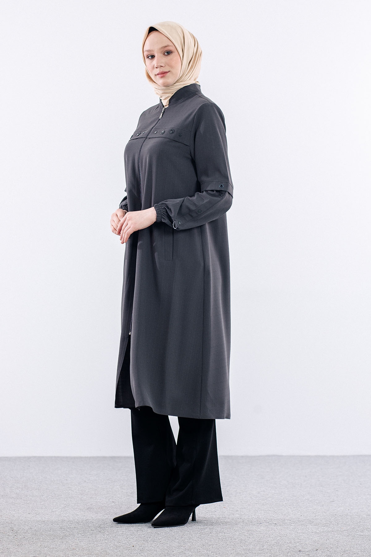 2630 Bayan Kaban 44-54 - Gri - 3