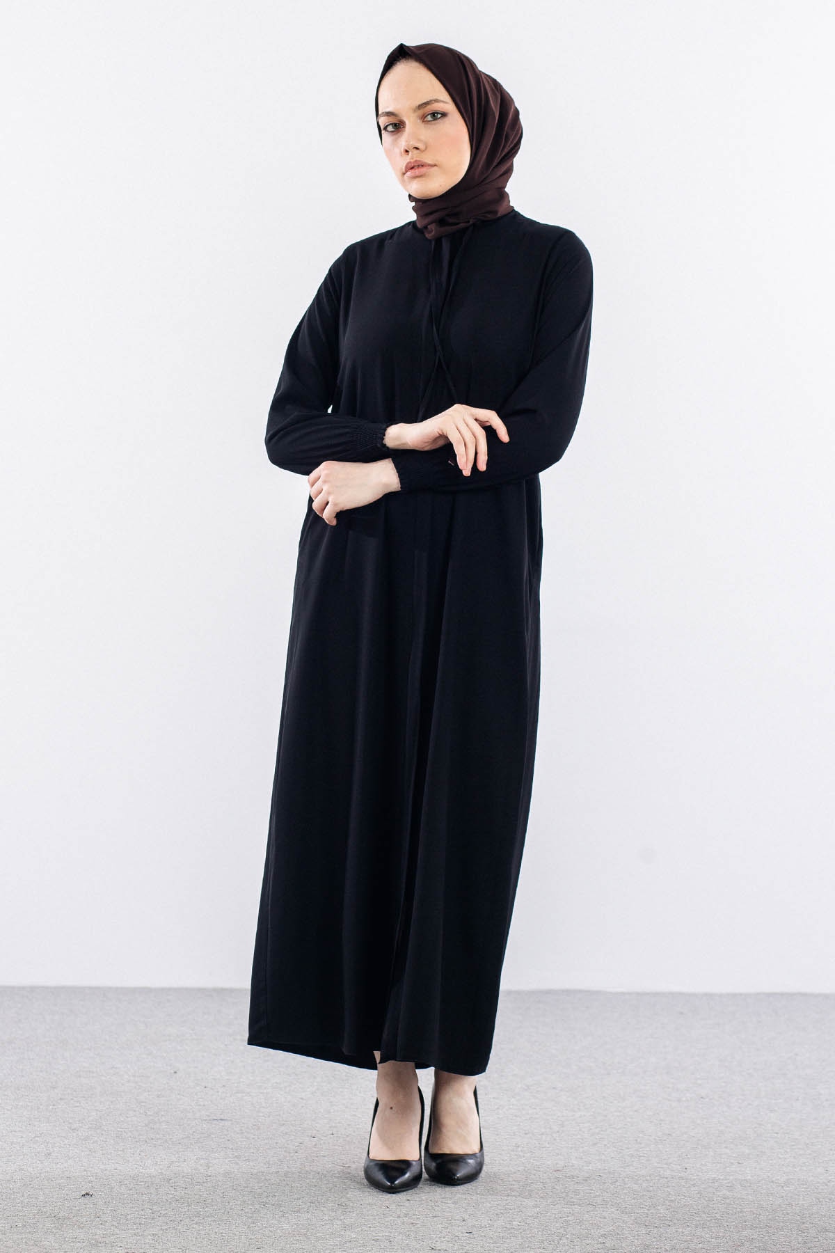 2635 Ferace 38-50 - Siyah - 3