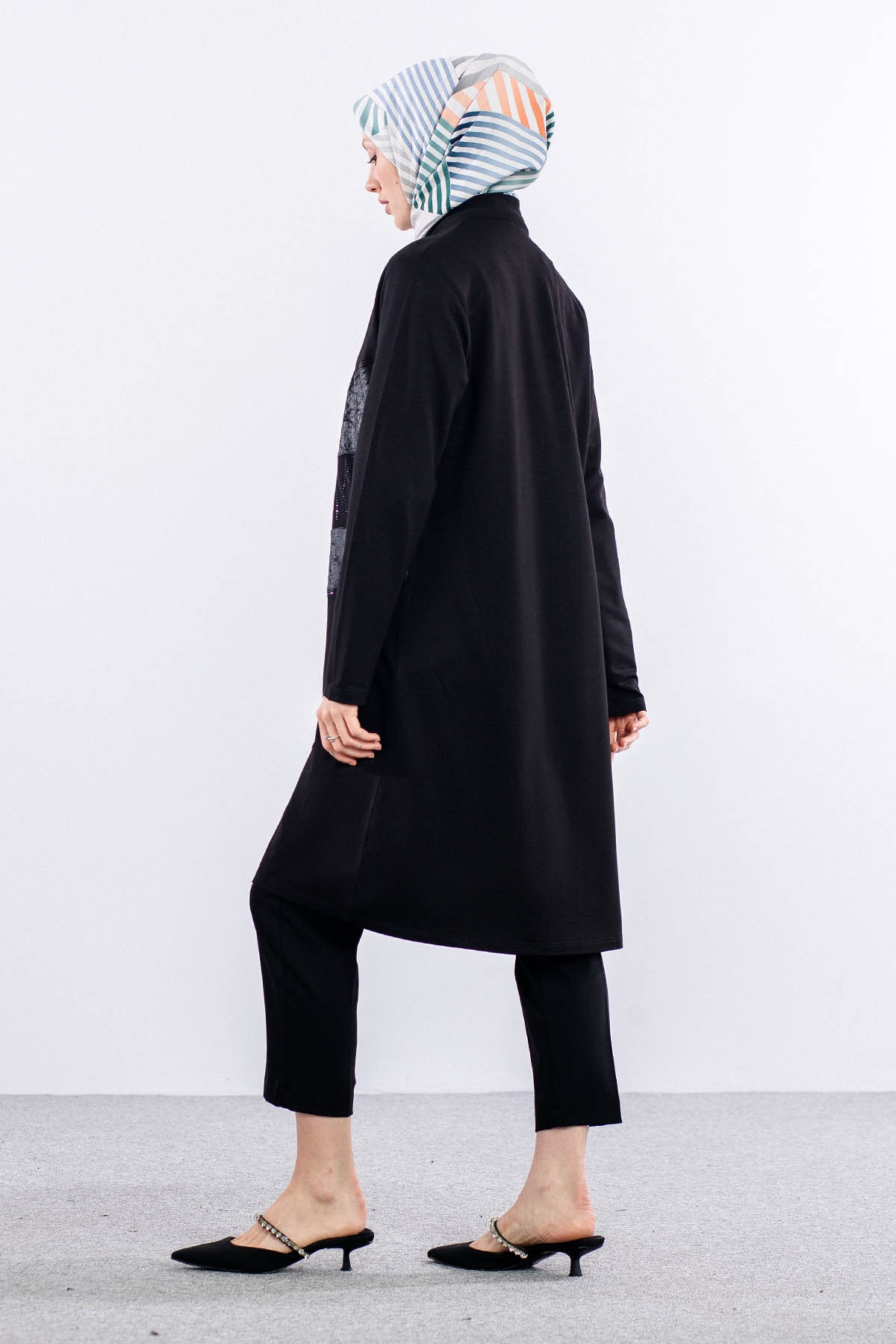 2639 Orta Boy Hirka M-xxl - Siyah - 5