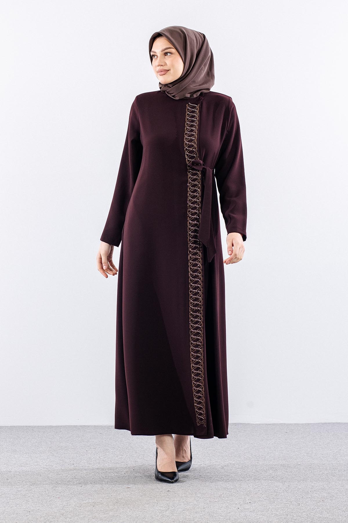 2645 Ferace 42-52 Bagli Tasli - Kahve - 2