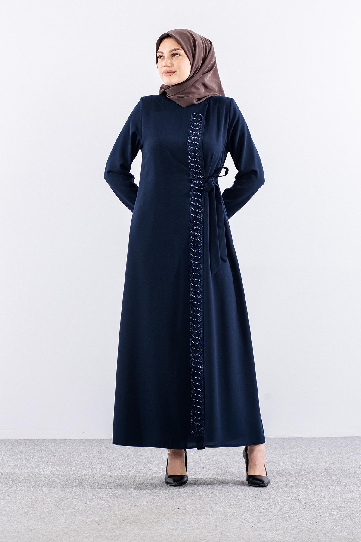 2645 Ferace 42-52 Bagli Tasli - Lacivert - 1