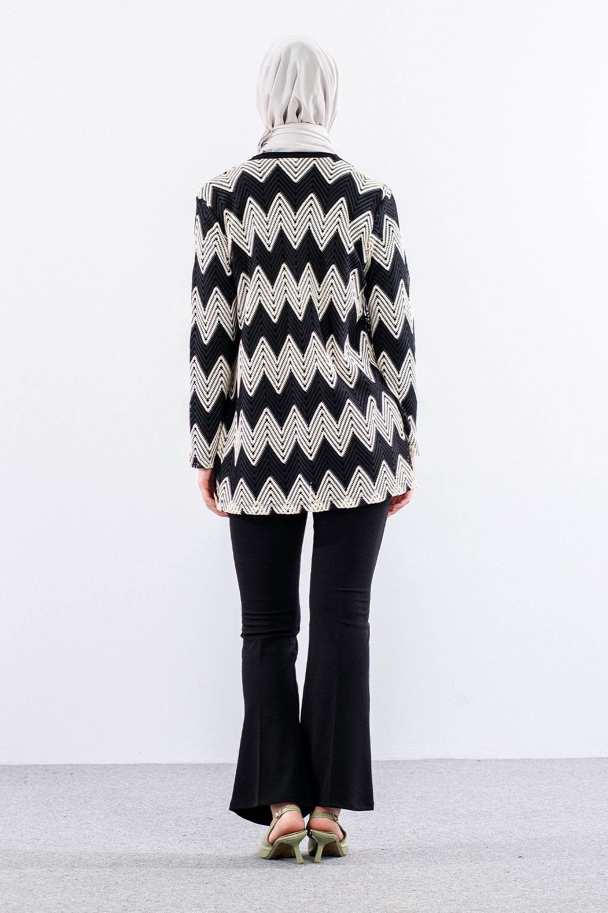 2656 Bayan 2li Bluz L-xl-2xl-3xl - Siyah - 5