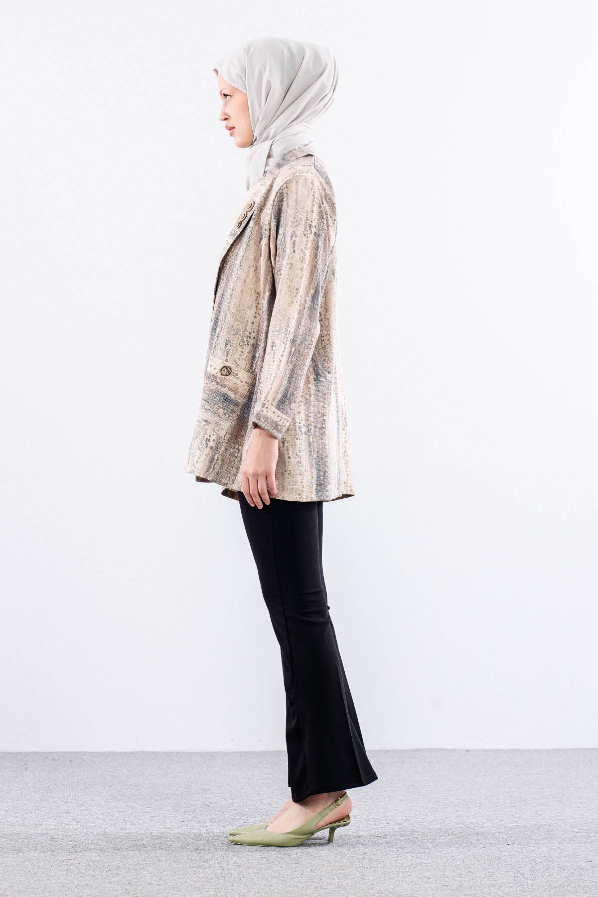 2665 Bayan 2li Bluz L-xl-2xl-3xl - Kahve - 3