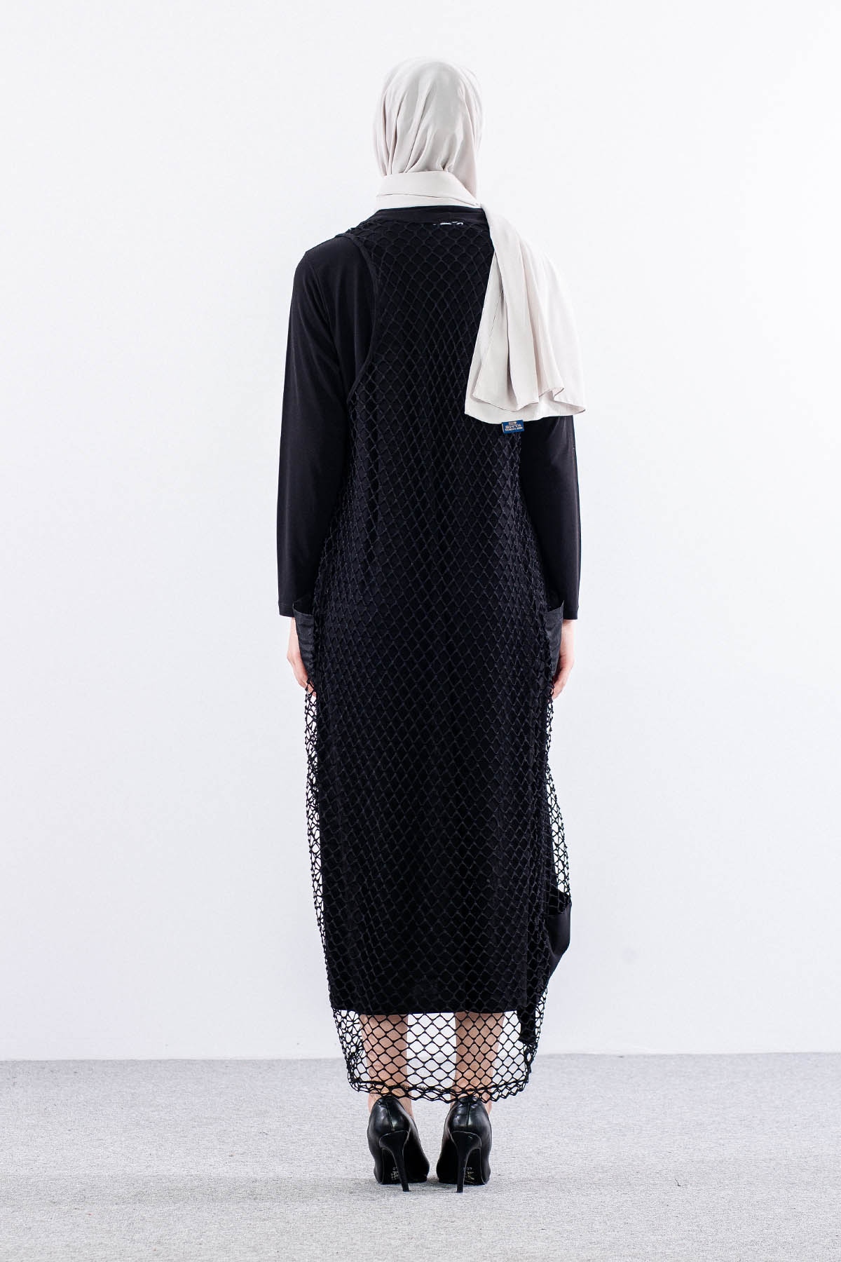 2666 2 Yelekli Takim 44-50 - Siyah - 5