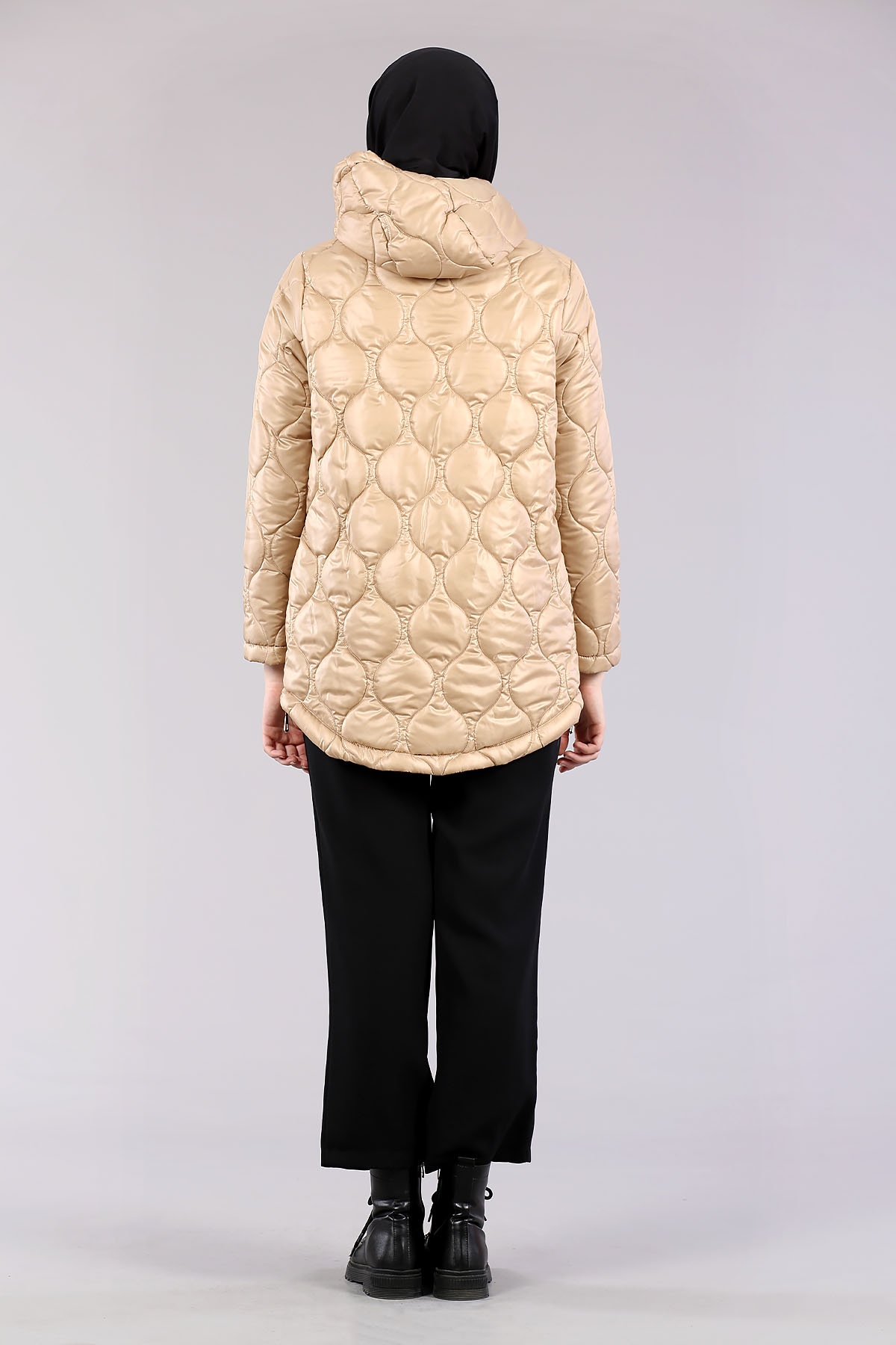 26712 Fermuarli Kap S-m-l - Toprak - 4