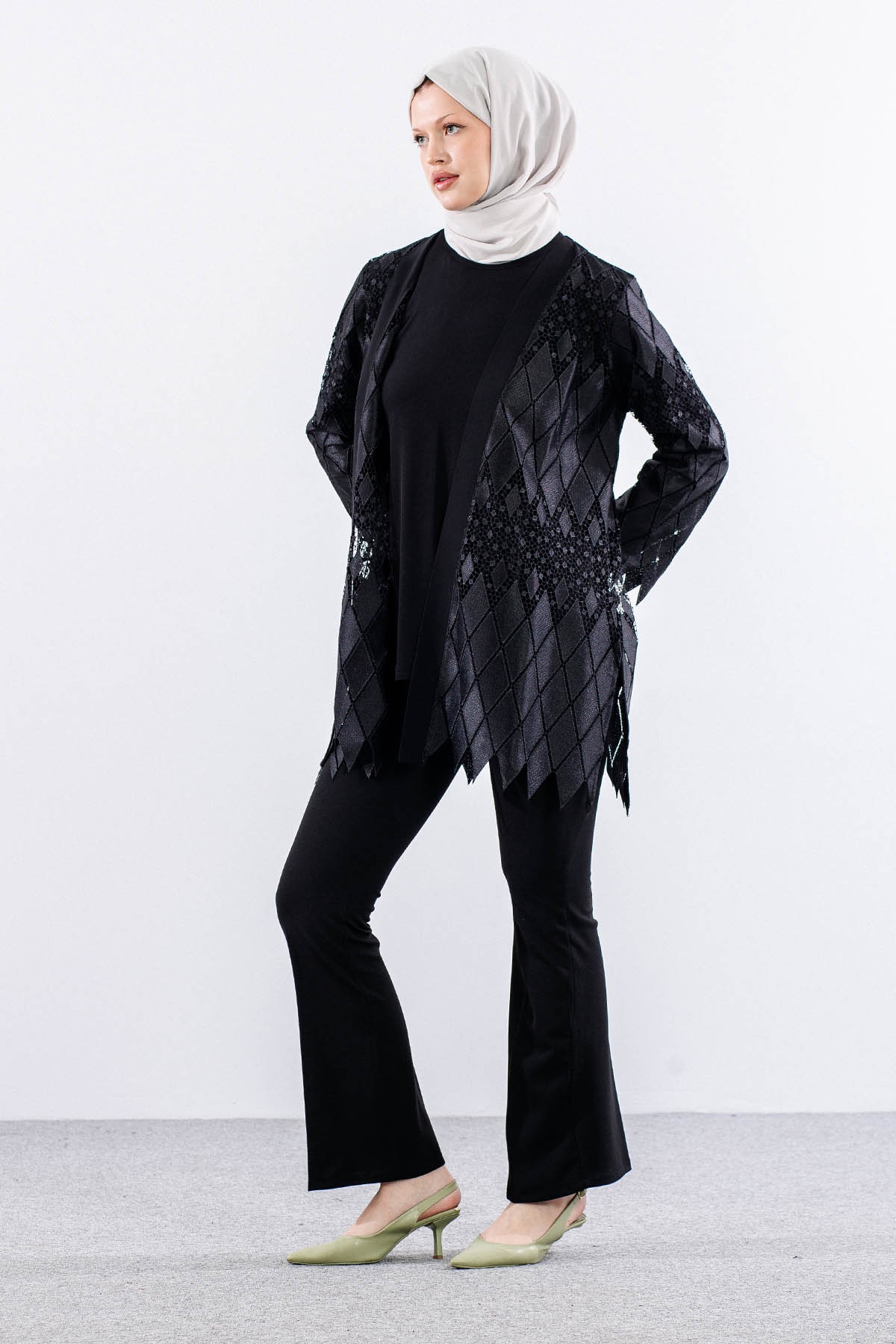 2680 2li Bluz Takim L-xl-2xl-3xl - Siyah - 4