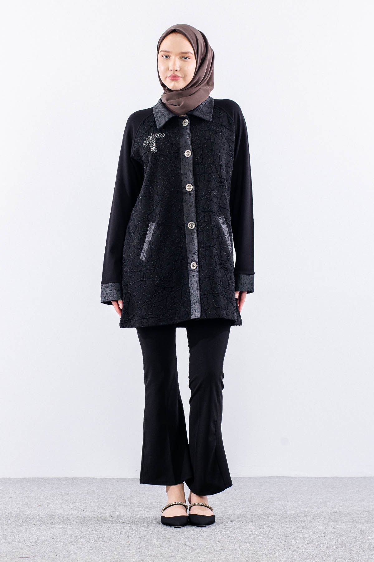 2692 Ceket 1-4 - Siyah - 2