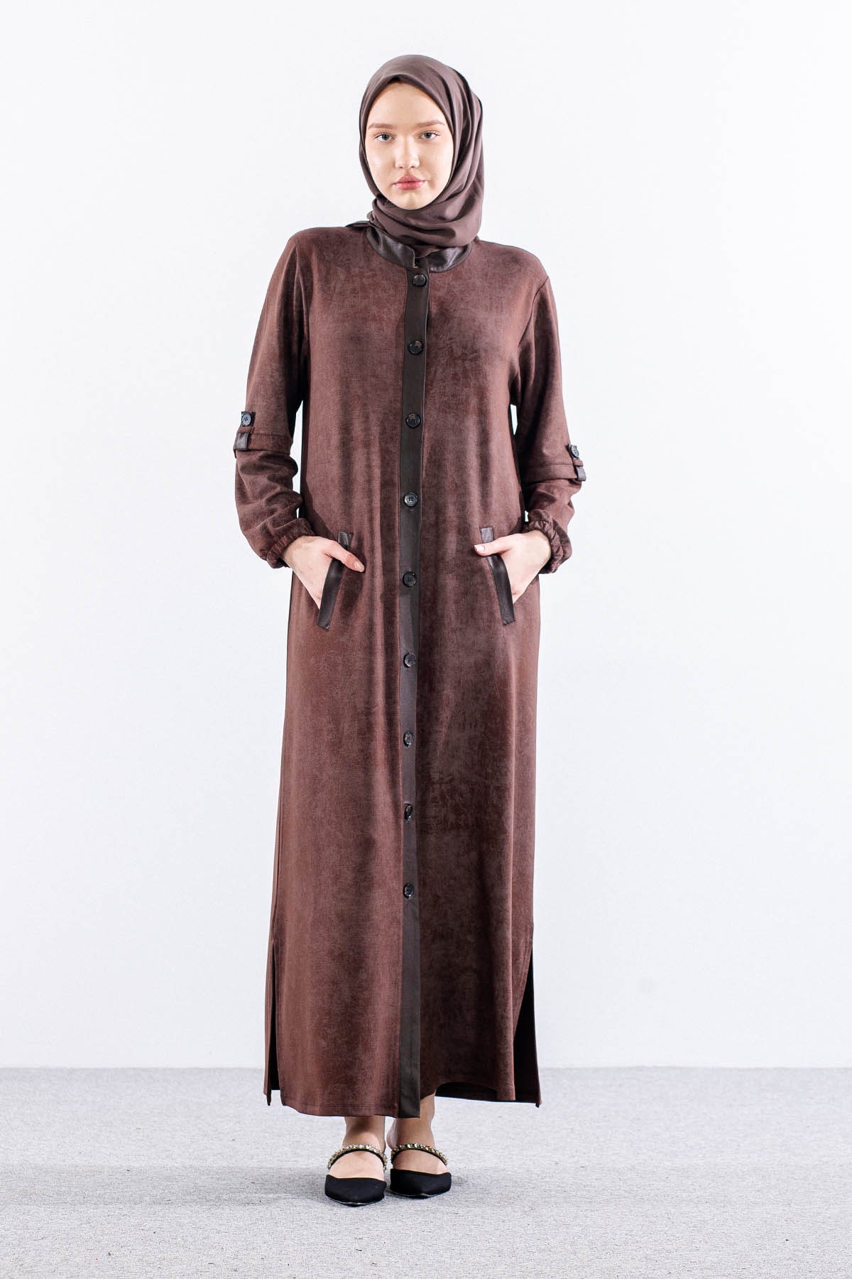 2701 Ferace 44-50 - Kahve - 1